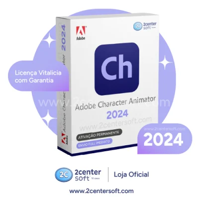 Licença Adobe character animator cc 2024 Completo Vitalício, já ativado, photoshop, acrobat pro dc, after effects anmate, audition, bridge, character animator, fresco, illustrator, incopy, indesign, lightroom classic, media encoder, premiere pro, premiere Rush, XD, 2centersoft.com 2center soft 2centersoft marcado livre amazon shopee olx adobe download, adobe baixar vitalicio, vitalicio download elements