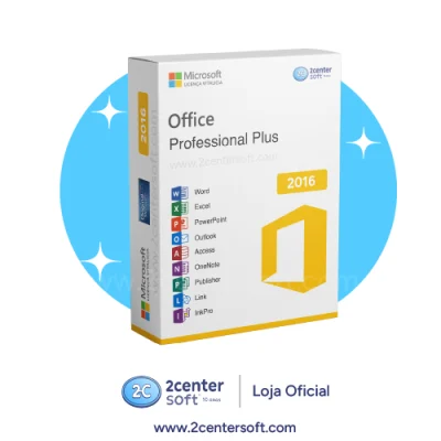 Microsoft Office 2016 Pro Plus Permanente original Licença Chave Pacote Microsoft Office 2016 Pro Plus permanente vitalicio completo key office word excel outlook power point planilha Tutorial de Instalação Office 2016 Pro Plus 2centersoft.com 2centersoft 2center soft