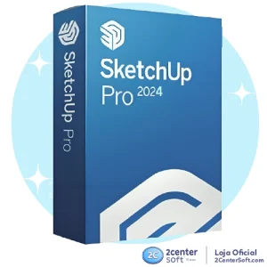 Licença SketchUp Pro 2024 Chave Permanente 3D software de design de interiores, software para arquitetos, software para designers,
