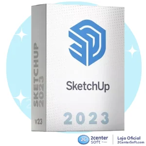 software de design de interiores, SketchUp Pro 2023 Licença Vitalícia Completa 3D software para arquitetos, software para designers,